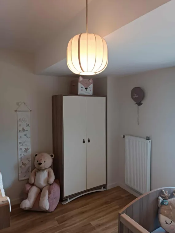 Aménagement sur mesure d'une chambre de bébé à Dardilly, Charbonnières-les-Bains, Atelier L'Art Des Choix