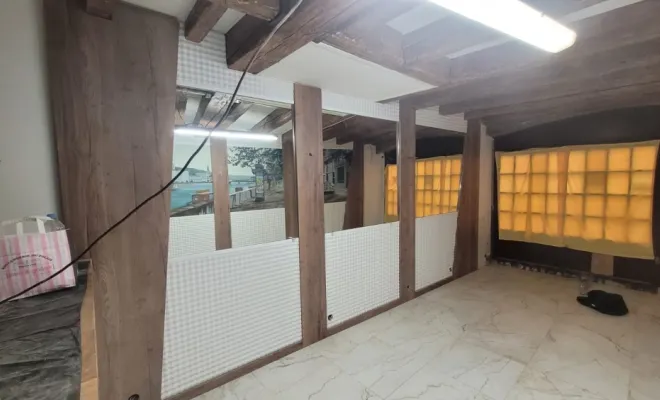 Chantier restaurant dans le vieux Lyon, les photos du chantier fini très prochainement, Charbonnières-les-Bains, Atelier L'Art Des Choix