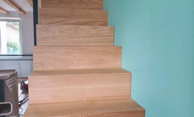 Aménagement sur mesure d'un escalier avec aménagements sous escalier à Champagne au mont d'or., Charbonnières-les-Bains, Atelier L'Art Des Choix