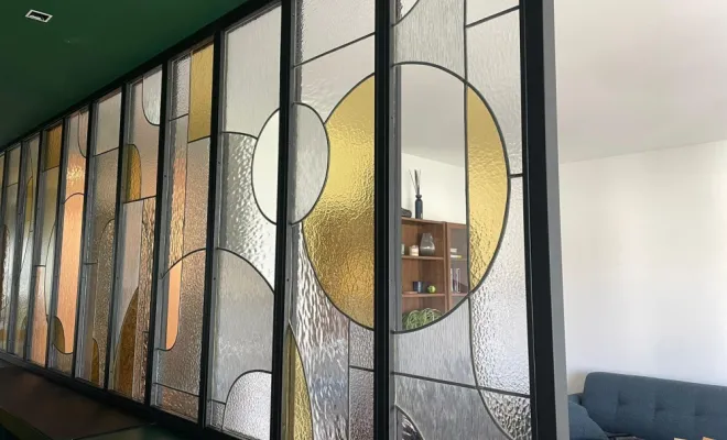Fabrication et pose d'une verrière sur mesure à Lyon, Charbonnières-les-Bains, Atelier L'Art Des Choix