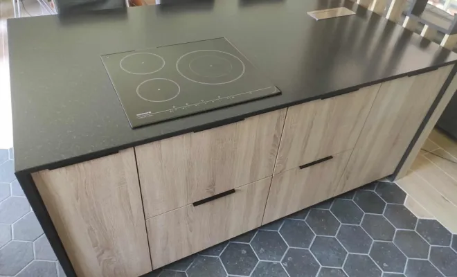 Création sur mesure d'une cuisine moderne et pratique en Isère., Charbonnières-les-Bains, Atelier L'Art Des Choix