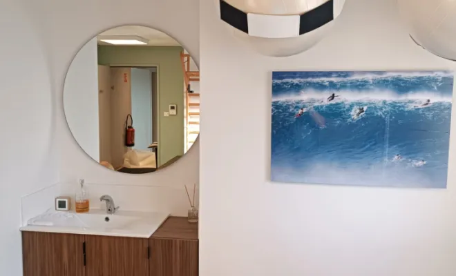 Aménagement sur mesure d'un cabinet d'ostéopathie à Marcy l'étoile., Charbonnières-les-Bains, Atelier L'Art Des Choix