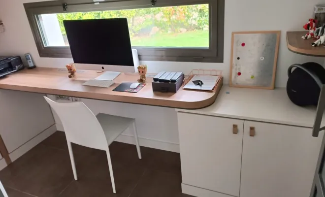 Création de bureaux en bois, Charbonnières-les-Bains, Atelier L'Art Des Choix