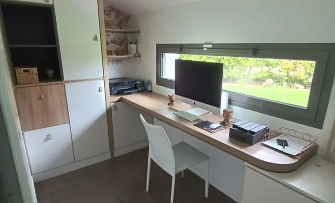 Création de bureaux en bois, Charbonnières-les-Bains, Atelier L'Art Des Choix